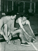 1958 ROCK JEESSOPEN JOULU SELAMMARUSIGE GDR LIVLIS HANIE RASMUSS FILM WELL - Vintage Photograph