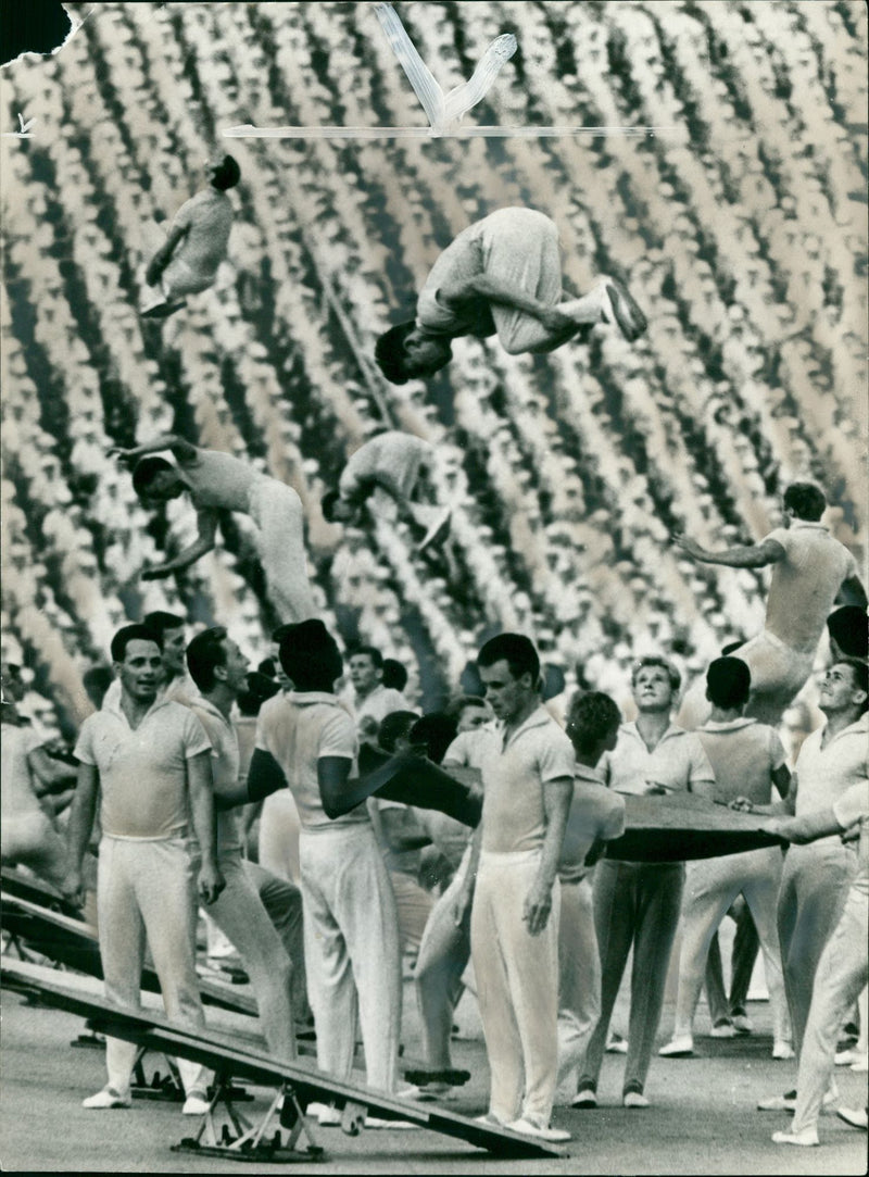 4th German gymnastics and sports festival - Vintage Photograph