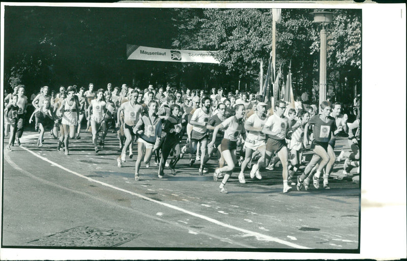 Turnfestmeile VII. Gymnastics and Sports Festival - Vintage Photograph