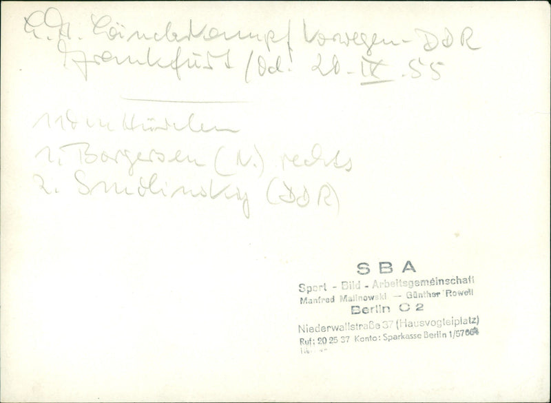 ROCK JEESSOPEN JOULU SELAMMARUSIGE DDR LIVLIS FILM WELL - Vintage Photograph