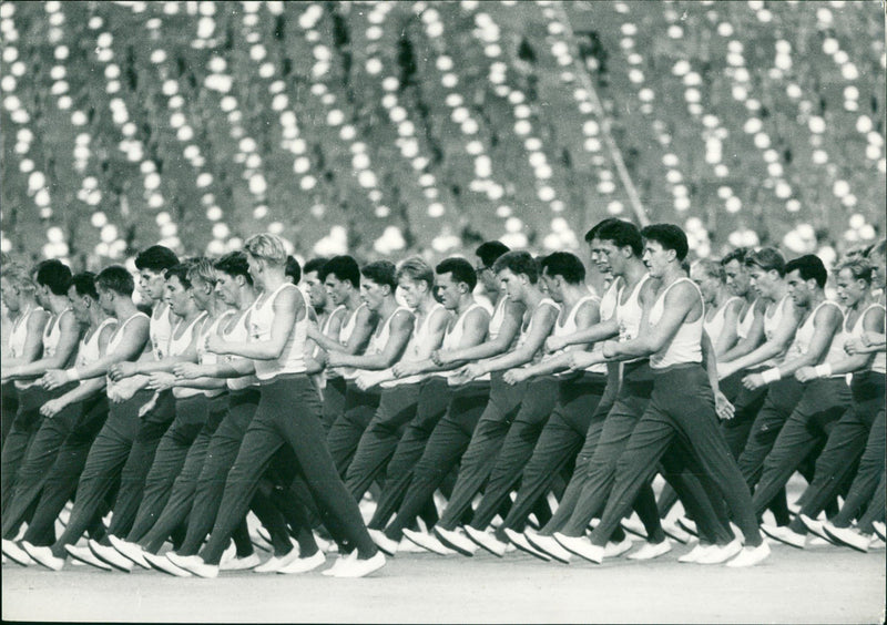4th German gymnastics and sports festival - Vintage Photograph