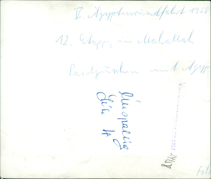 ROCK JEESSOPEN JOULU SELAMMARUSIGE GDR LIVLIS HANIE RASMUSSEN A FILM WELL - Vintage Photograph