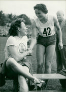 1956 ROCK JEESSOPEN JOULU SELAMMARUSIGE GDR LIVLIS HANIE RASMUSS FILM WELL - Vintage Photograph