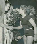 ROCK JEESSOPEN JOULU SELAMMARUSIGE GDR LIVLIS HANIE RASMUSSEN A FILM WELL - Vintage Photograph