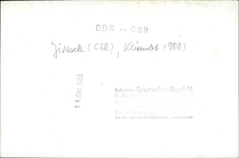 1958 ROCK JEESSOPEN JOULU SELAMMARUSIGE GDR LIVLIS HANIE RASMUSSEN A FILM WELL - Vintage Photograph