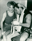 ROCK JEESSOPEN JOULU SELAMMARUSIGE GDR LIVLIS HANIE RASMUSS FILM WELL - Vintage Photograph