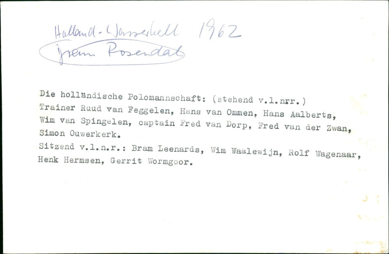 1962 ROCK JEESSOPEN JOULU SELAMMARUSIGE GDR LIVLIS HANIE RASMUSSEN A FILM WELL - Vintage Photograph