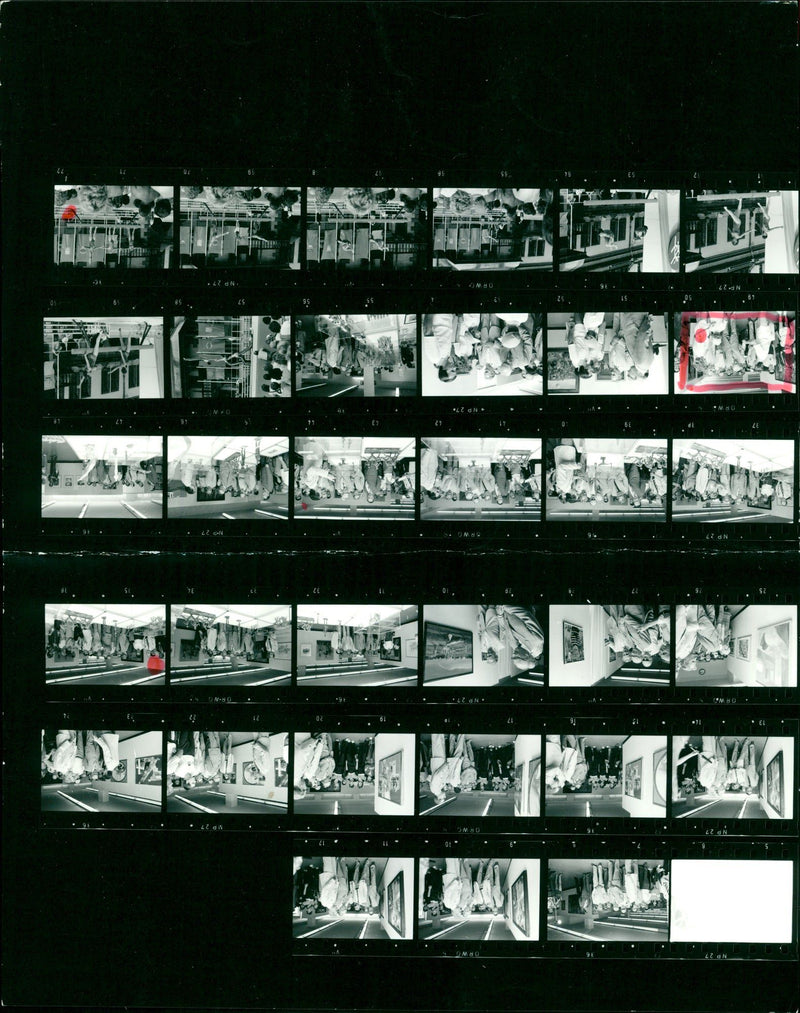 1983 SPARTACIADE COMMITTEE CONFERENCE FILM NUMBER ADDRESSO TURN SPONT FEST PAUL - Vintage Photograph