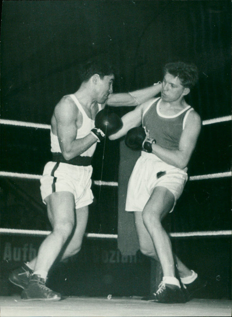 Middleweight boxing - Vintage Photograph