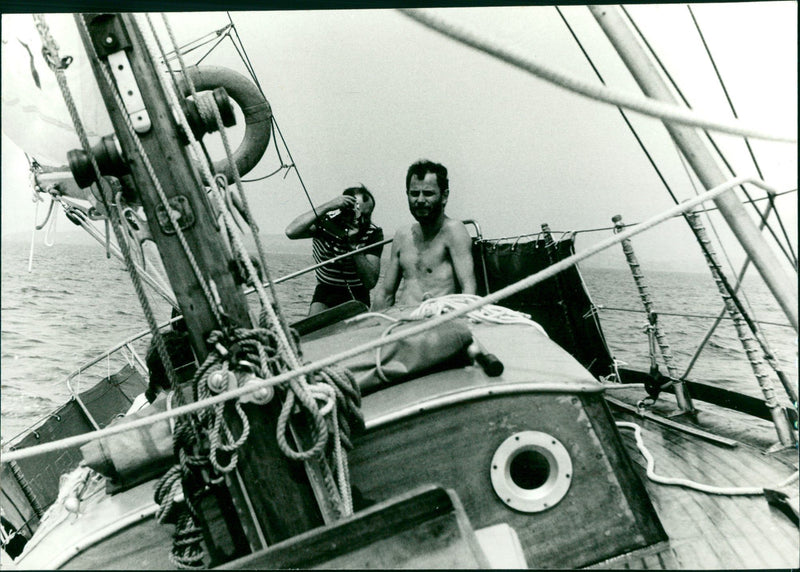 VEB VOLKSWERFT STRALSUND TRAINING FILM PICTURE - Vintage Photograph