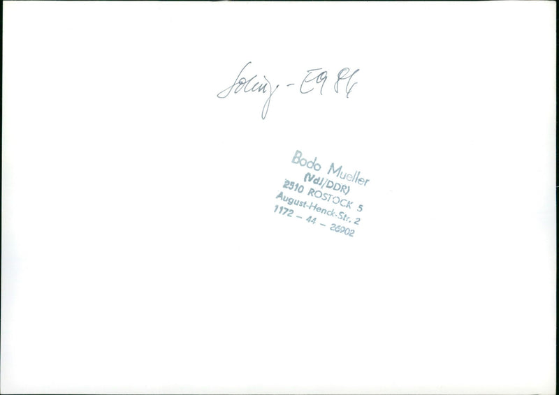 1972 VEB VOLKSWERFT STRALSUND SCHULT FILM PICTURE - Vintage Photograph