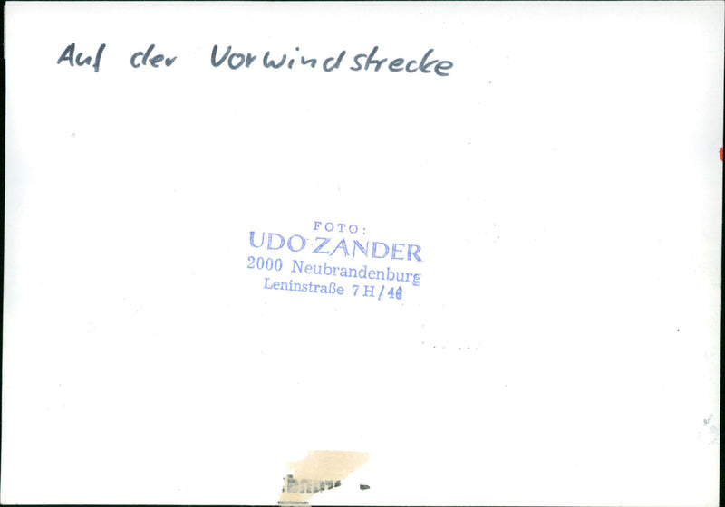 VEB VOLKSWERFT STRALSUND TRAINING FILM PICTURE - Vintage Photograph