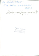 SELIFFS HVER MAX HEISE AND WALTER RIBBEK SCOALFAKAT FEPEIZ FILM PETER - Vintage Photograph