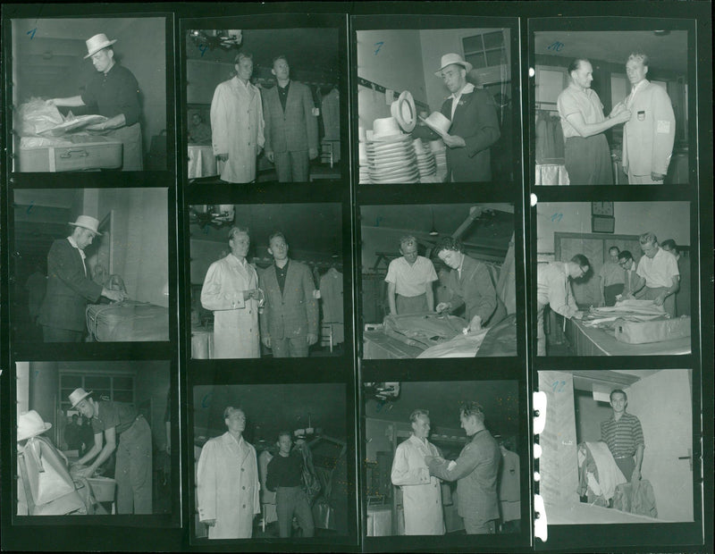 1960 OLYMPIC GAMES OLEJUPRA MAUAVE CONEN IRON FIELD FILM NUMBER ROWBZISMO - Vintage Photograph