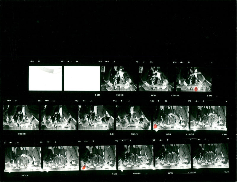 BEYLIN OLYMPIC WINTER GAMES RECEP STEFFI HONECKER ERICH FILM - Vintage Photograph