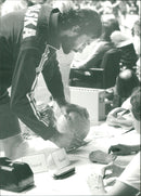 1985 DATE TOMASZ WOJTOWICZ PEOPLE POL TOUS SUISSE FILM NUMBER MEM - Vintage Photograph