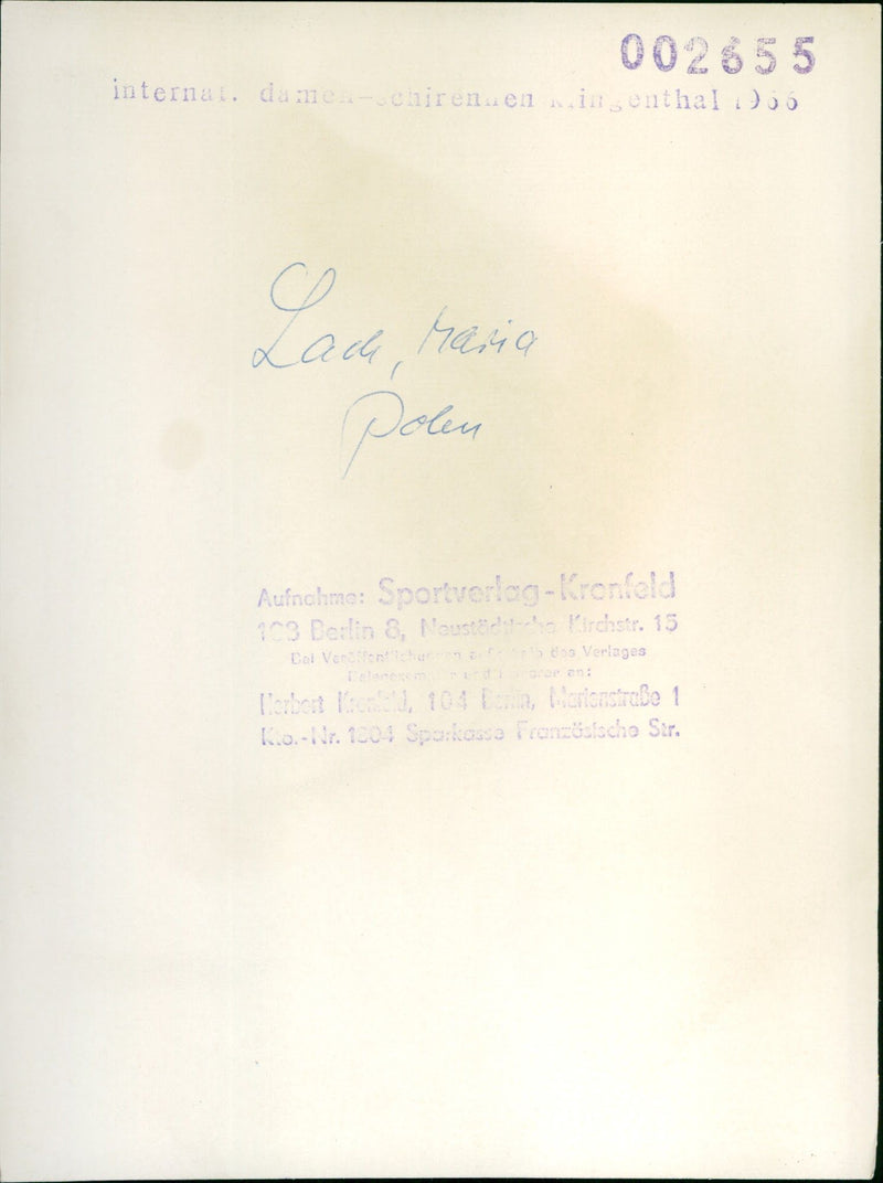 POLAND DUO LACE MASIA LAD ALBUM POLISH SINGERSONGWRITER DOO - Vintage Photograph
