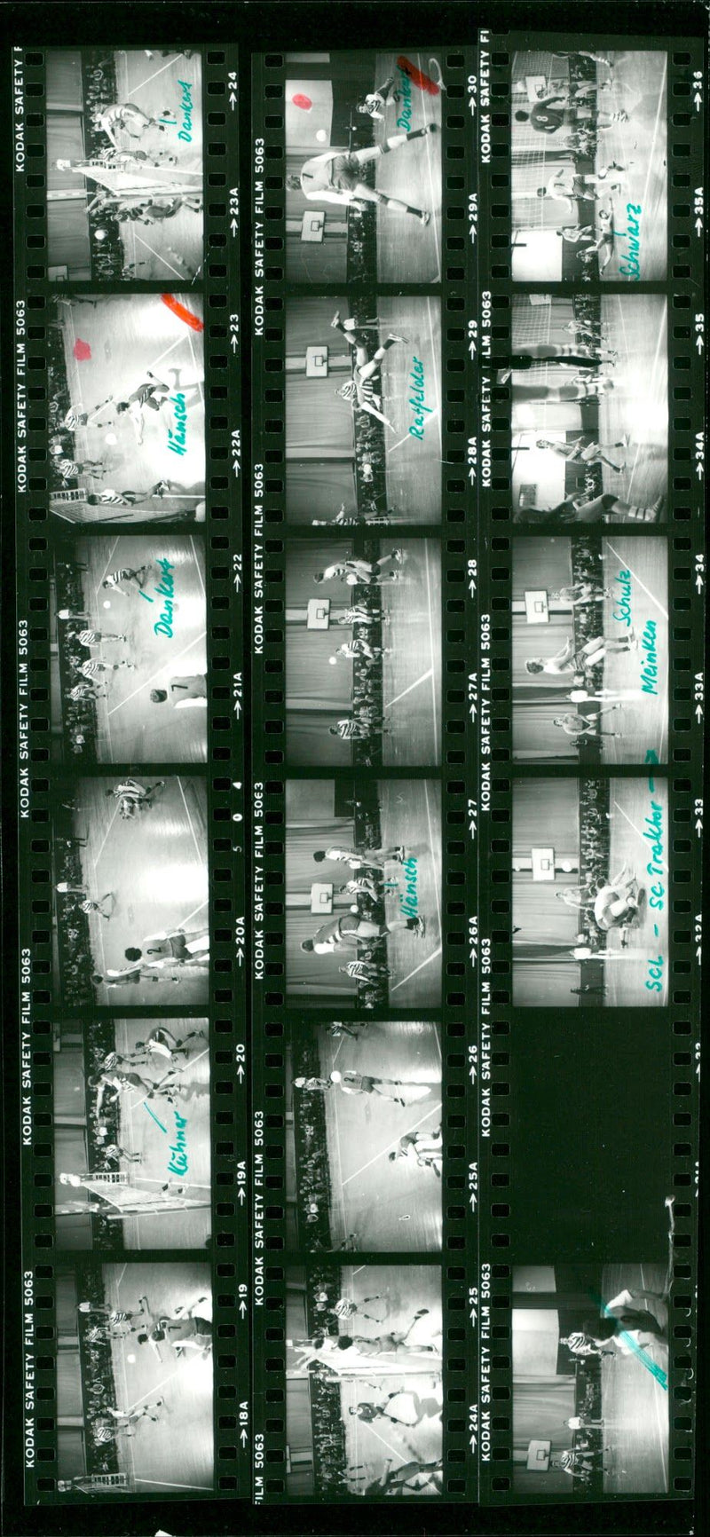 KODAK SAFETY FILM ARRESTED POLICE BERLIN GERMANY TRA - Vintage Photograph