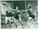 1985 STUDENTS HANDBALL BERLIN PADAGOGICAL SCHOOL KINDERGARTEN FILM - Vintage Photograph