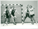 1990 HANDBALL BUNDESLIGA SPANDAU HAWELE BHWA OPPERMANN UPPERMIH GLEATA FILM - Vintage Photograph