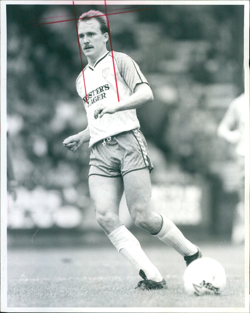 PHELAN MIKE FOOTBALL NORWICH - COPYRIGHT PHOTOGRAPH STEVE BY LINDSELL MM - Vintage Photograph