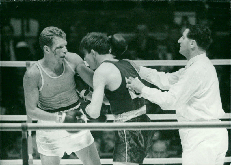 Boxing match - Vintage Photograph