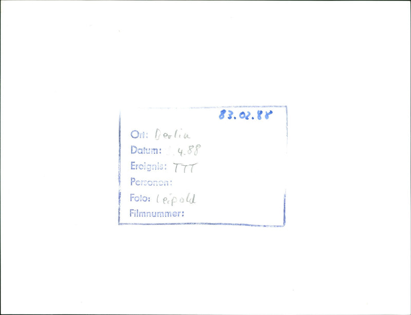 KALED BERLINER FILM FESTIVAL KFF HELD DERLIA GERMANY - Vintage Photograph