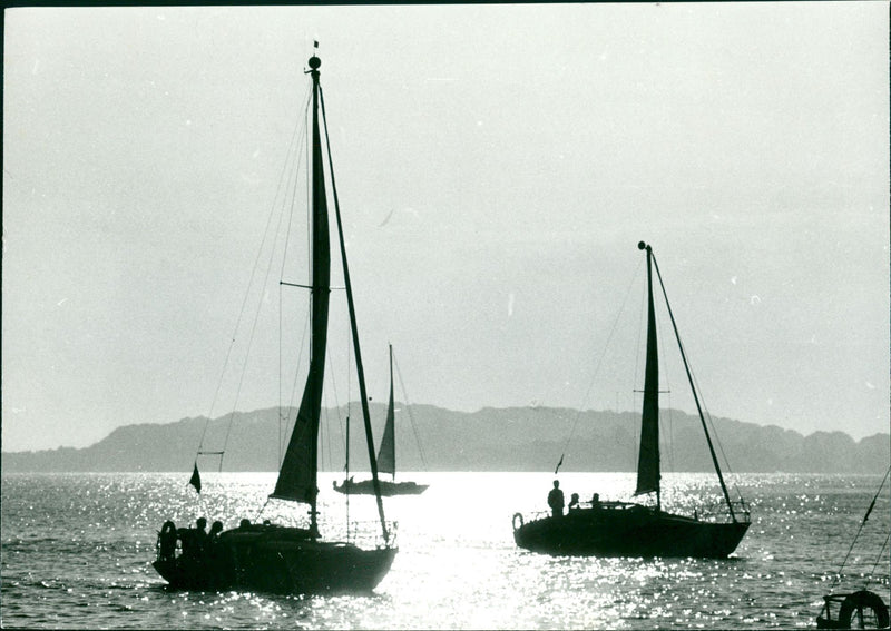 BACKGROUND ISLAND HIM BODO MUELLER VDJ AUGUS FILM - Vintage Photograph