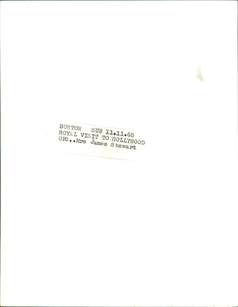 STEWART JAMES FILMS. - Vintage Photograph