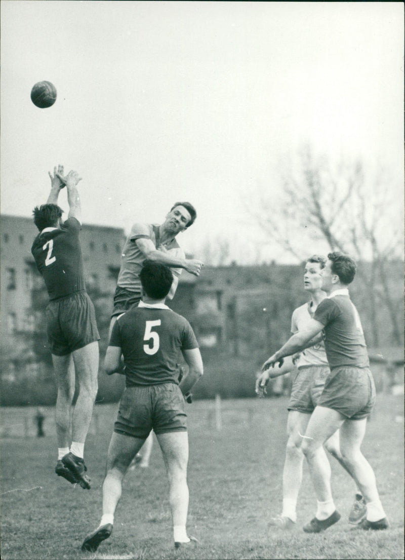 Footballer Pappisch (ASK) - Vintage Photograph