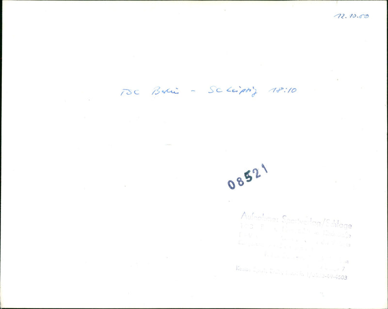 KODAK SAFETY FILM TSC BERLI LEIPZIG AUTOCLIMA ELNA CHLAG - Vintage Photograph