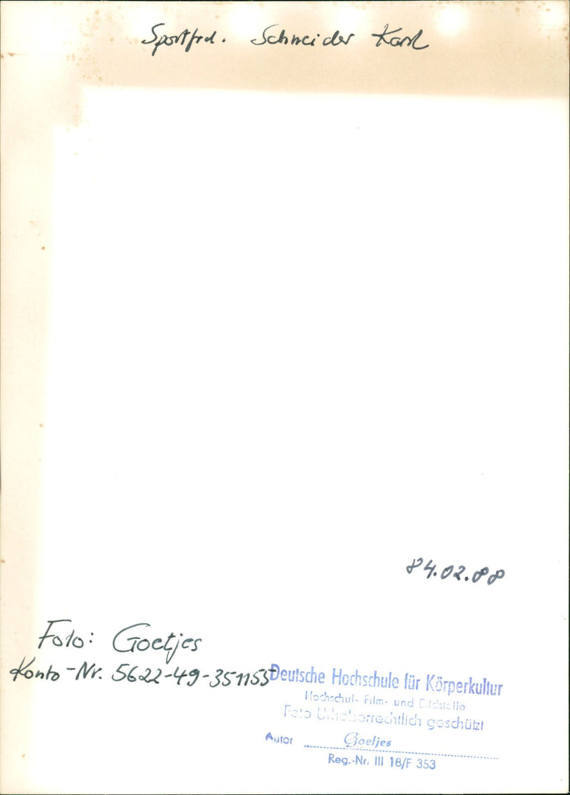 GYMNASTICS HUNDREDS CAPITALS DROVE RHYTH FILM - Vintage Photograph