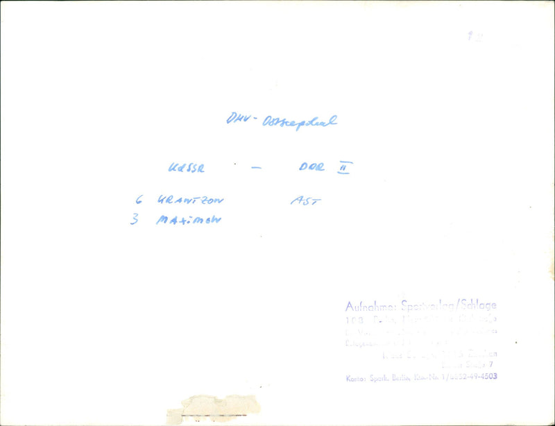 GERMANY AND SOVIET UNION FOUGHT BLOODY WAR - Vintage Photograph