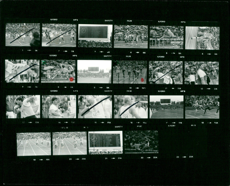 1985 SAFETY FILM DEERG FINE ELD - Vintage Photograph