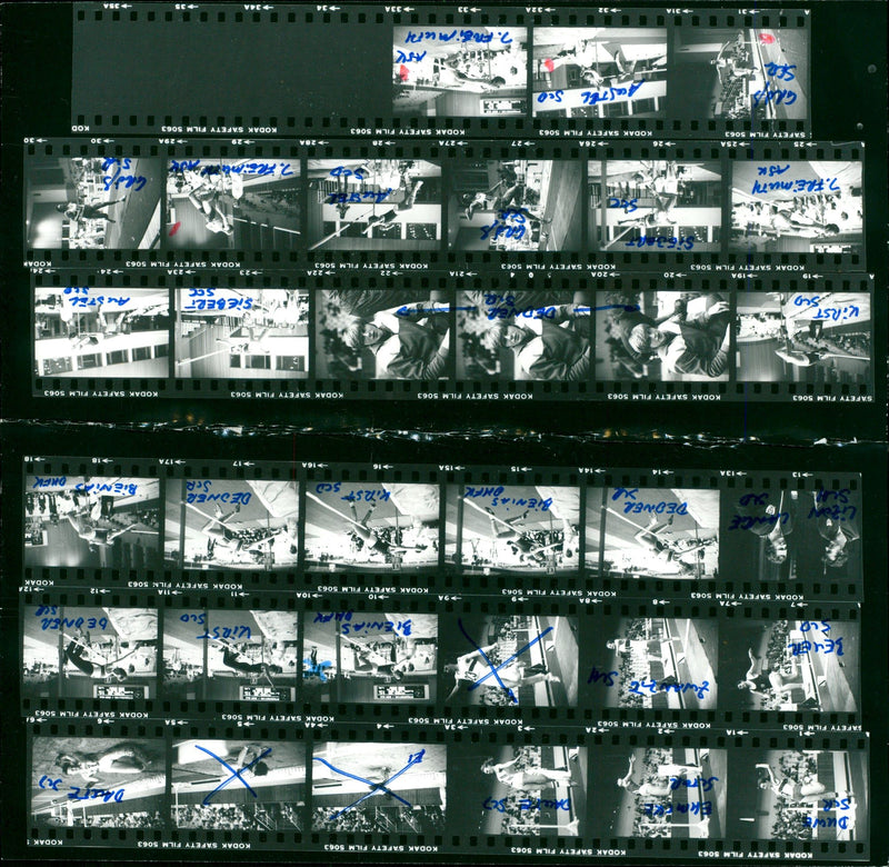 1982 EVENT KODAK SAFETY FILM KODAN MURY HEM PAUL - Vintage Photograph