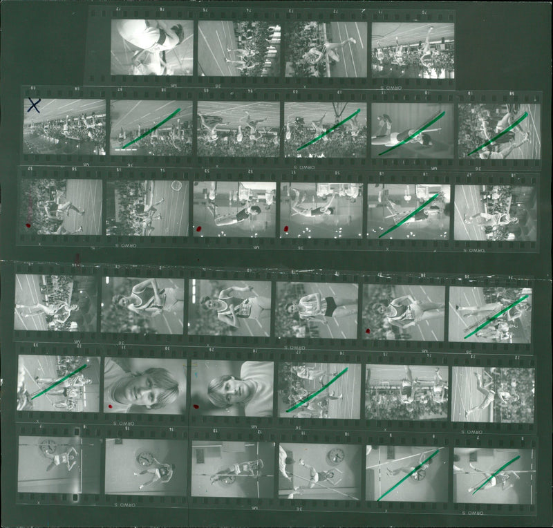 RONNE MALICHEN HAFLEN SEUFLEN BERG SCENES FILM SCHERSING HALLE WHO - Vintage Photograph