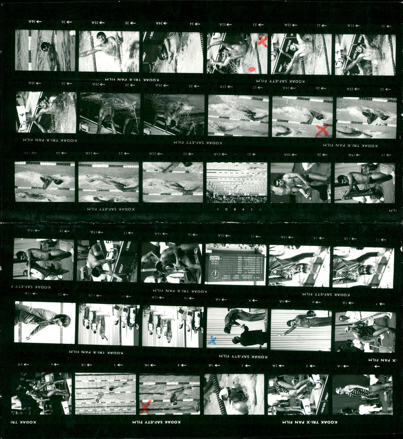 1981 AROUVER OBULLDODODOC GUGUDELEDEC STOLE SCHWIMU SPL FILM - Vintage Photograph