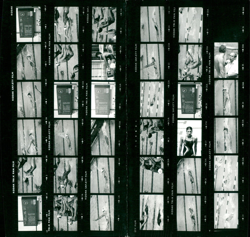 AROUVER OBULLDODODOC GUGUDELEDEC STOLE ELM SWIMMING FILM - Vintage Photograph