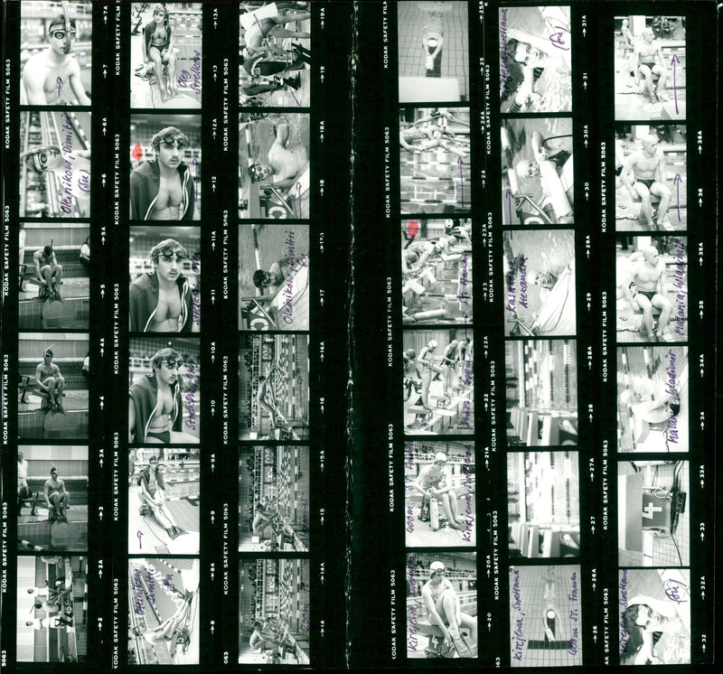 DLA NIKOU DIMITER KODAK SAFETY FILM KOFAK SAF - Vintage Photograph