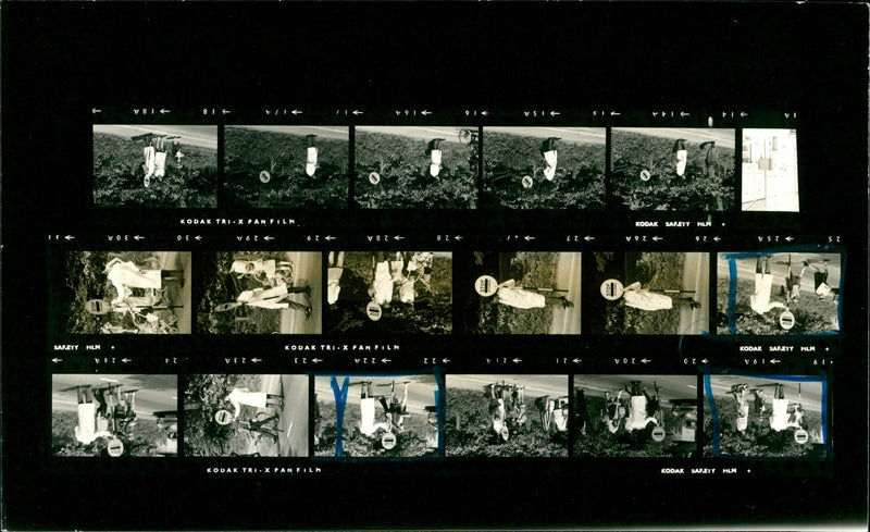 1970 - BALDWIN ERNE CONVICT LOLLIPOP MAN PAGE JULY, ALONG, FILM - Vintage Photograph