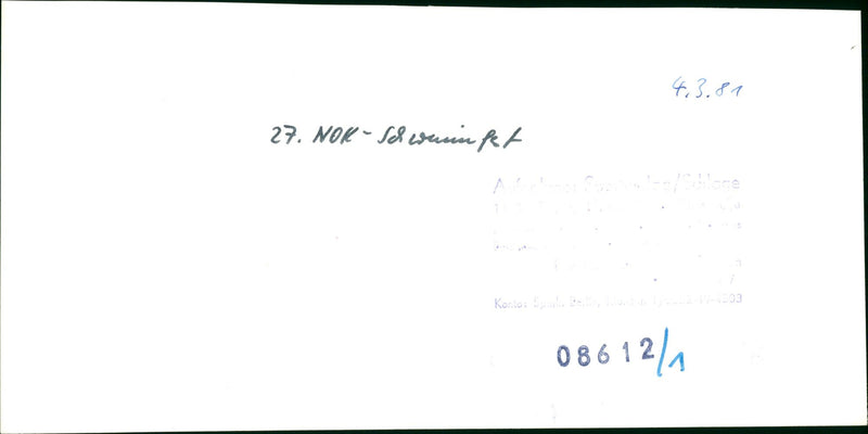 KODAK SAFETY FILM VIMMFEST UNDER OBA FIL - Vintage Photograph