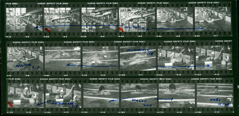 NOX NEVIEM POD KODAK SAFETY FILM FLN STROKE NEV SIEM - Vintage Photograph