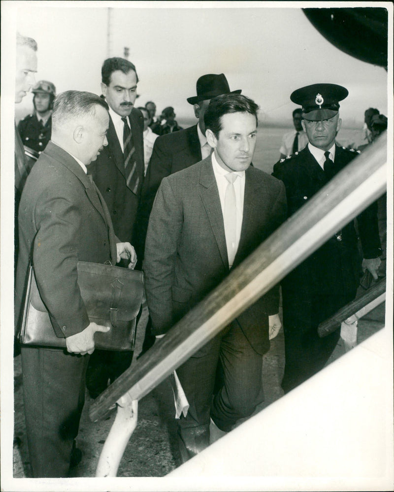 1956 KEYSTONE FRENCH FRANCE FILM POLICE - Vintage Photograph