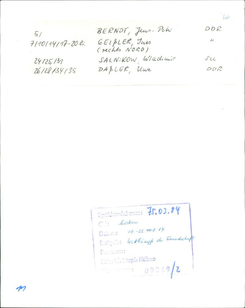 1970 HOBL HOUPSPUNART FILM SERIES FILMS BASED WIFE PETER - Vintage Photograph