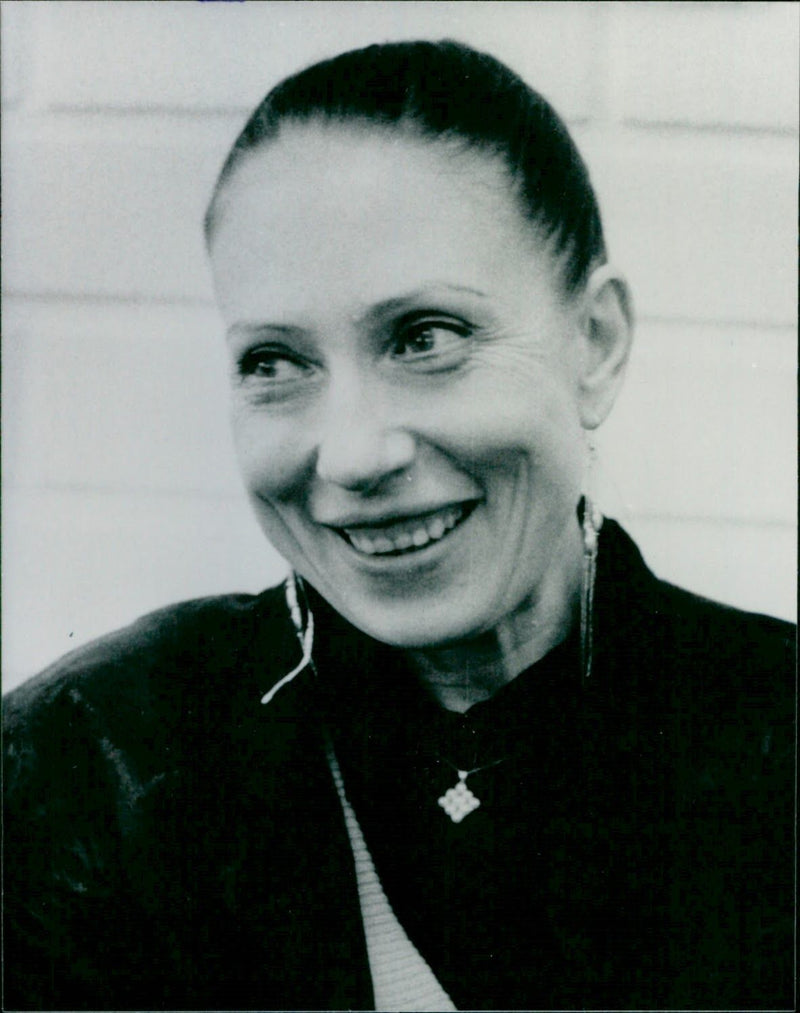 1987 - CHURIKOVA INNA ACTRESS FROM, LONDON, FILM - Vintage Photograph