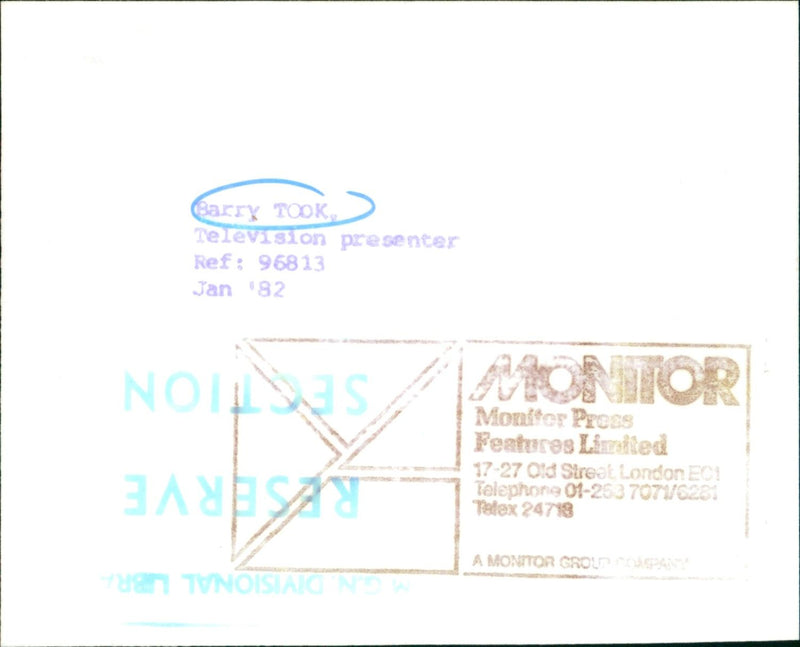 .  WRITER PRODUCER - Vintage Photograph