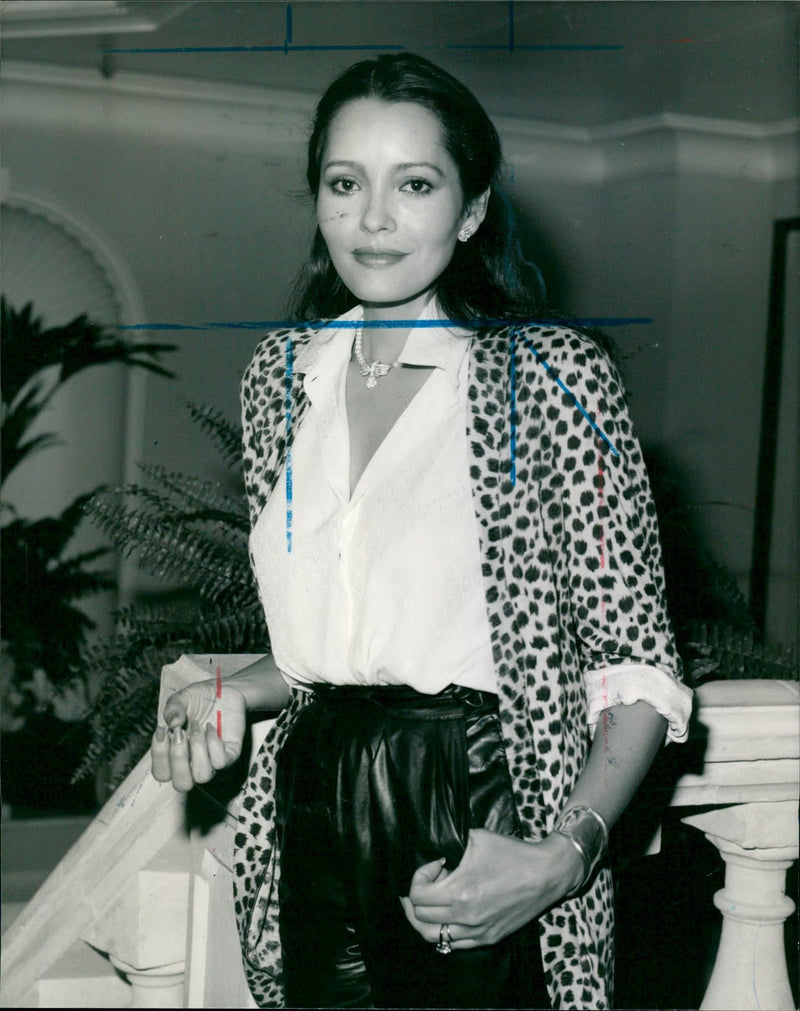1984 - CARRERA BARBARA ACTRESS HEIGHT MARIA, MODEL, FILM - Vintage Photograph