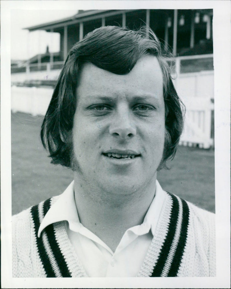 1973 - TONNI CLIFFE COLIN CRICKETER DERBYSHIRE C C COUNTY TUNNICLIFFE, LONDON - Vintage Photograph