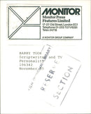 .  WRITER PRODUCER - Vintage Photograph