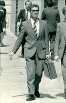 LT.COLONEL MICHAEL THOMAS , SECOND - IN - COMMAND AT THE ARMY BLOOD - Vintage Photograph